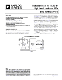 Click here to download EVAL-AD7470 Datasheet