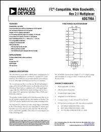 Click here to download ADG796ABCPZ-REEL Datasheet