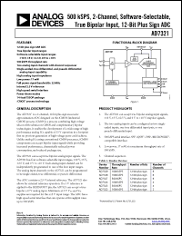 Click here to download EVAL-AD7321CB Datasheet
