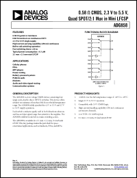 Click here to download ADG858BCPZ-REEL71 Datasheet