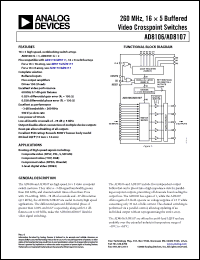 Click here to download AD8107 Datasheet