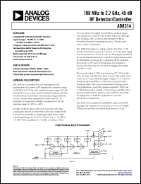 Click here to download AD8314_06 Datasheet