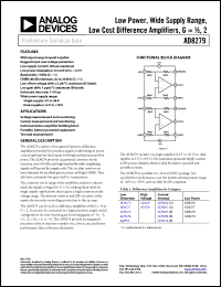 Click here to download AD8279 Datasheet