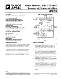 Click here to download AD2S1210BSTZ Datasheet