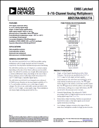 Click here to download ADG526A_08 Datasheet