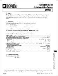 Click here to download AD1341KZ Datasheet