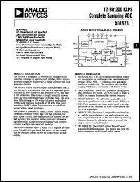 Click here to download AD1678JN Datasheet