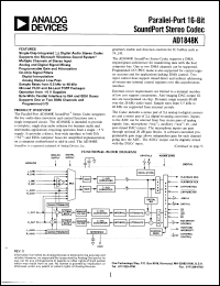 Click here to download AD1848XP Datasheet