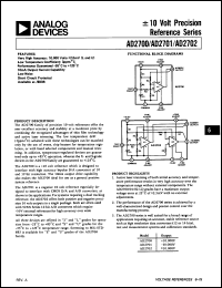 Click here to download AD2701SD Datasheet