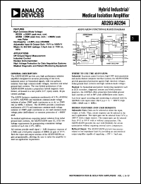 Click here to download AD293B Datasheet