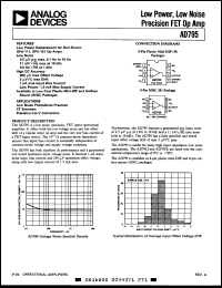 Click here to download AD795BH Datasheet