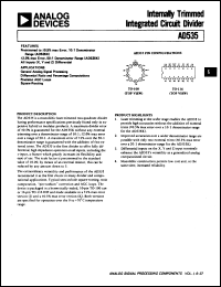Click here to download AD535KD Datasheet