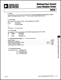 Click here to download AD539JCHIPS Datasheet