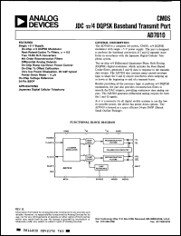 Click here to download AD7010ARS-REEL Datasheet