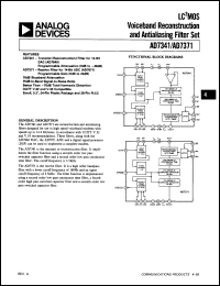 Click here to download AD7371JN Datasheet