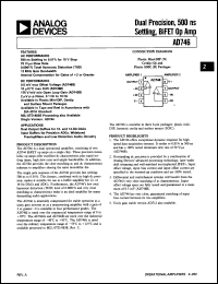 Click here to download AD746AH Datasheet