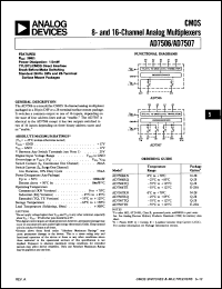 Click here to download AD7506SQ/883B Datasheet