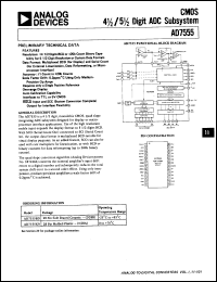 Click here to download AD7555BD Datasheet