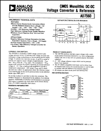 Click here to download AD7560JN Datasheet