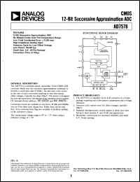 Click here to download AD7578TD Datasheet