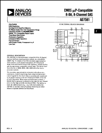 Click here to download AD7581CD Datasheet