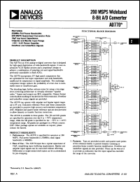 Click here to download AD770SD Datasheet