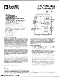 Click here to download AD7714AR3 Datasheet