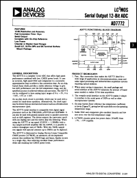 Click here to download AD7772KN Datasheet