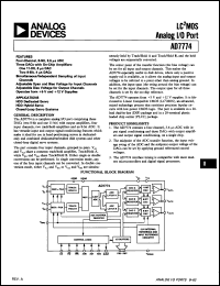 Click here to download AD7774KN Datasheet
