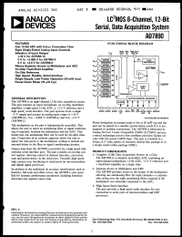Click here to download AD7890SQ2 Datasheet