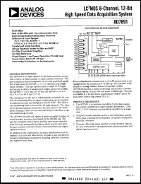 Click here to download AD7891AP1 Datasheet
