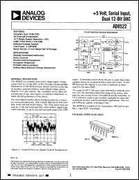 Click here to download AD8522CHIPS Datasheet