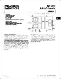 Click here to download AD9000SDB Datasheet