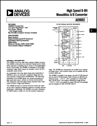 Click here to download AD9002AN Datasheet