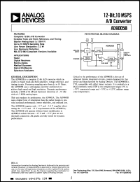 Click here to download AD9005ATM Datasheet