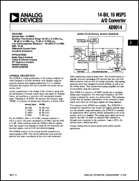 Click here to download AD9014J Datasheet
