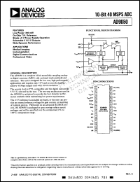 Click here to download AD9050JR Datasheet