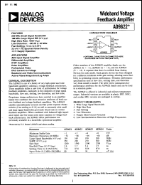 Click here to download AD9622AQ Datasheet