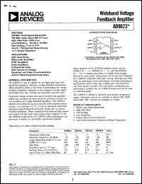 Click here to download AD9623AQ Datasheet