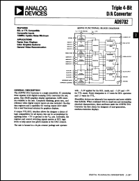 Click here to download AD9702BD Datasheet
