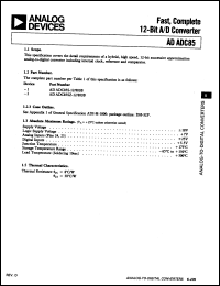 Click here to download ADADC85S10/883B Datasheet