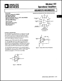Click here to download ADLH0032G Datasheet