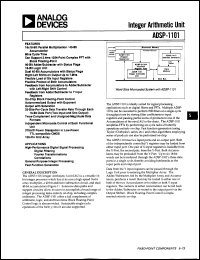 Click here to download ADSP1101TG Datasheet