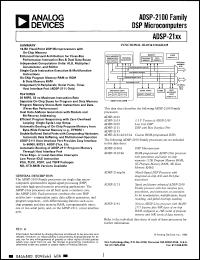 Click here to download ADSP2164KP40 Datasheet
