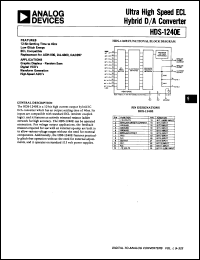 Click here to download HDS1240E Datasheet