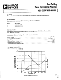 Click here to download HOS050C Datasheet