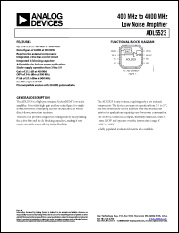 Click here to download ADL5523ACPZ-R7 Datasheet