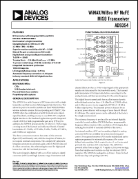 Click here to download AD9354 Datasheet