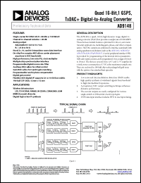 Click here to download AD9148BBPZRL Datasheet