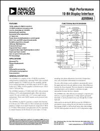 Click here to download AD9984A Datasheet